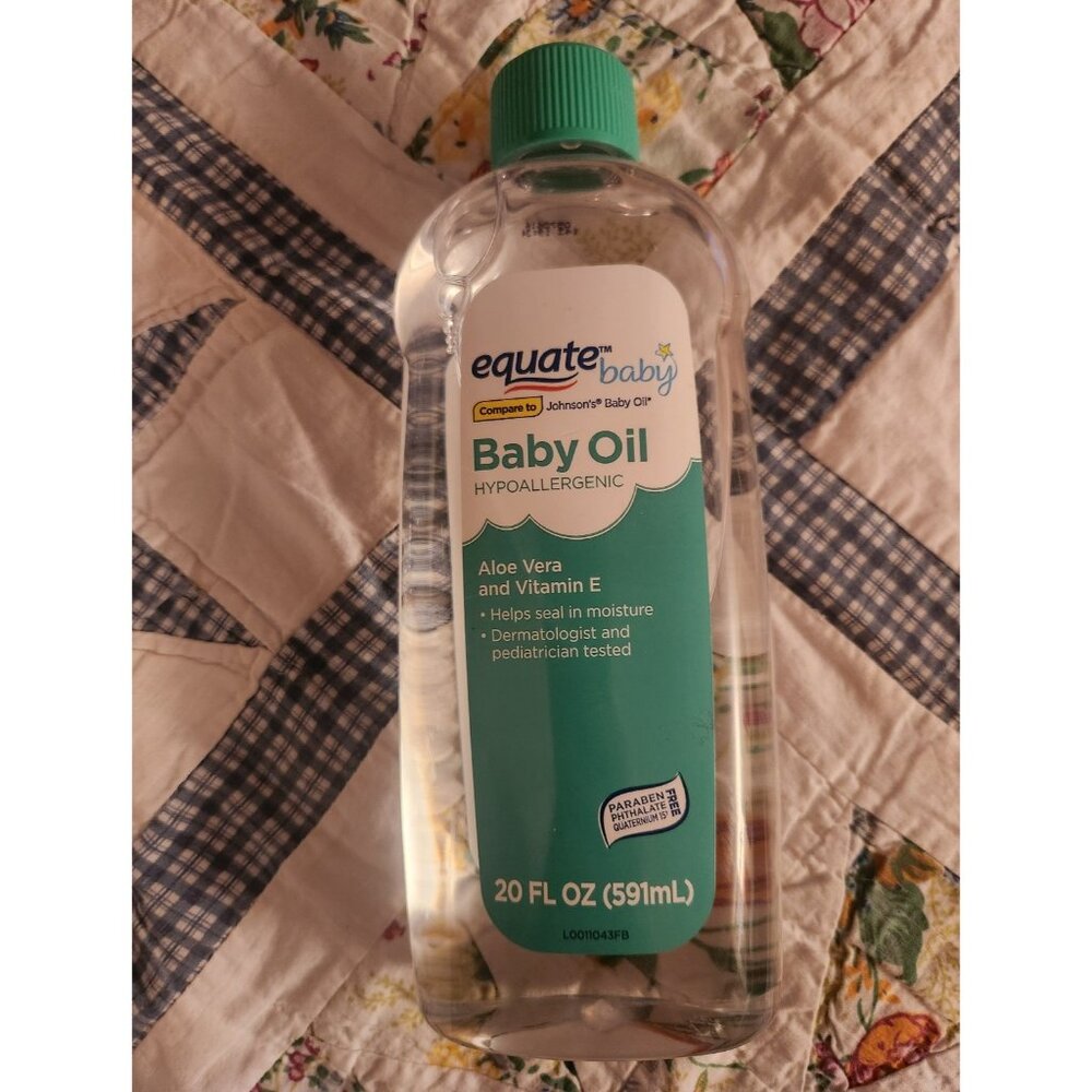 Equate Baby Oil Large Bottle 20 Ounces
